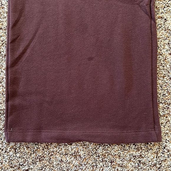 Naked Wardrobe Soft Sweatpants Elastic Waist in Chocolate Brown Size 1X - Picture 4 of 7